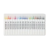 24-Pack Watercolour Maestro Markers Set - Basic Colours