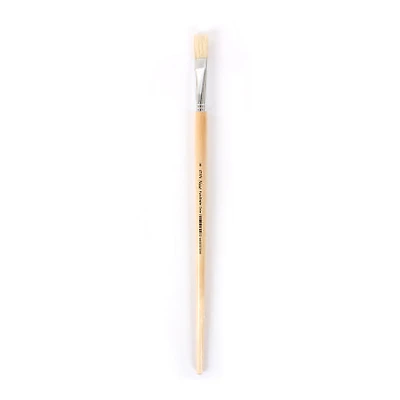 Eterna flat hog bristle paintbrush