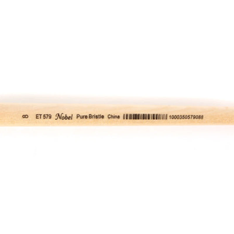 Eterna flat hog bristle paintbrush