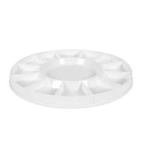 13 wells palette tray with transparent lid