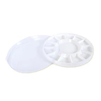 13 wells palette tray with transparent lid