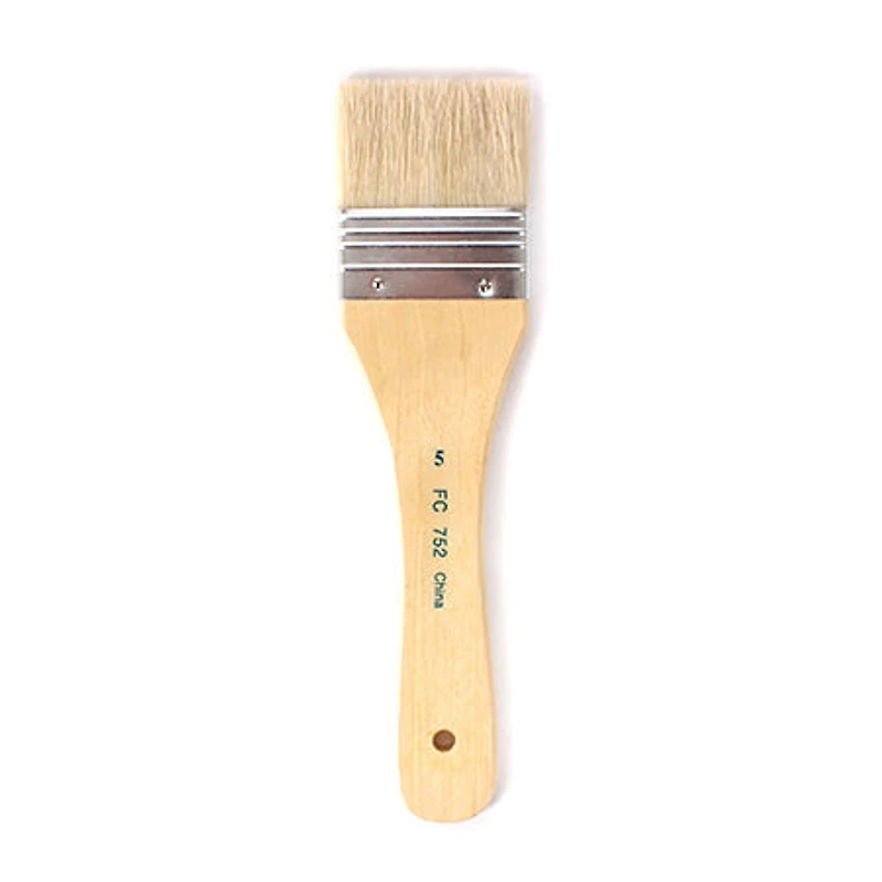 Brosse pour peinture à l’huile (Soie blanche)