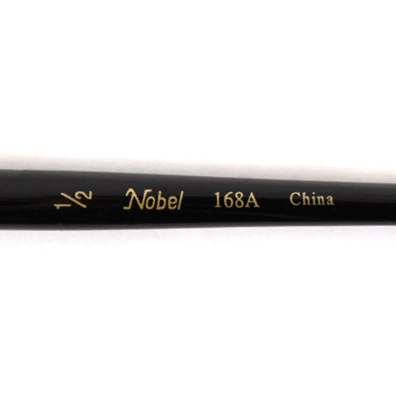 Angular synthetic bristles paintbrush
