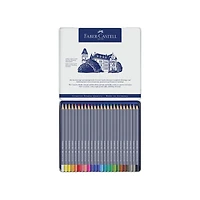 Ens. 24 crayons aquarellables Goldfaber Aqua