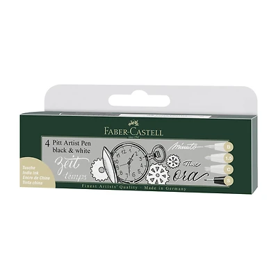 PITT Artist Pen Set - 4, Assorted
