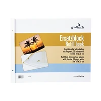 Recharge pour album photos - 30 pages 38 x 30 cm, blanc