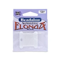 Multi-Strand Elastic Cord – White, 0.7 mm