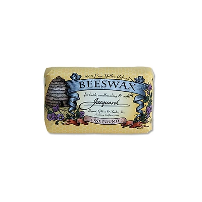 100% Pure Yellow Refined Beeswax - 1 lb