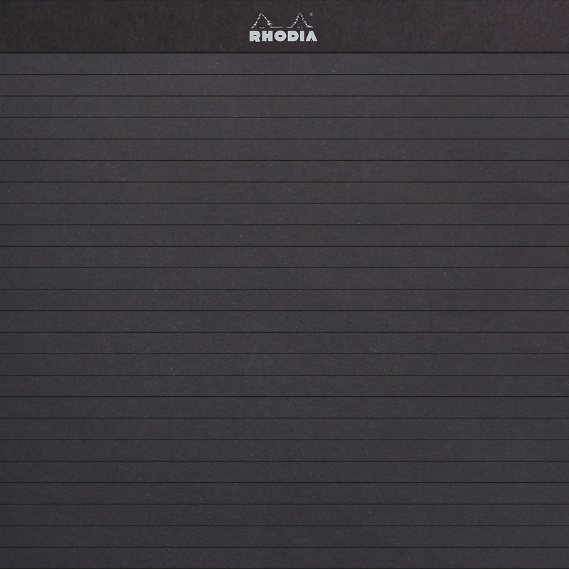 Carnet Rhodia Pascribe Calligraphie A4 noir Carb'On
