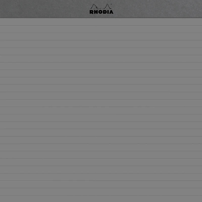 Carnet Rhodia Pascribe Calligraphie A4 gris