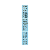 Pack of 6 Stencils – Alphabet