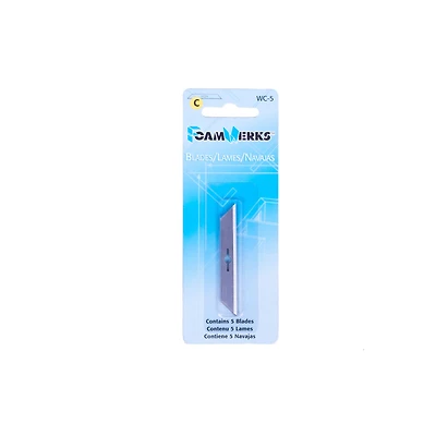 FoamWerks Replacement Blades - Set of 5