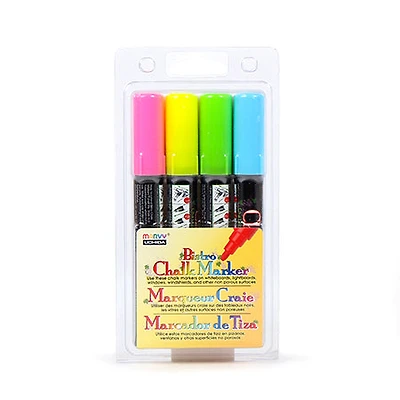 Ensemble de 4 marqueurs craies – Fluo H