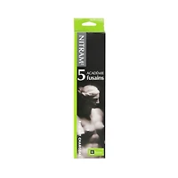 Set of 5 Académie Charcoal Sticks – B, 5 mm