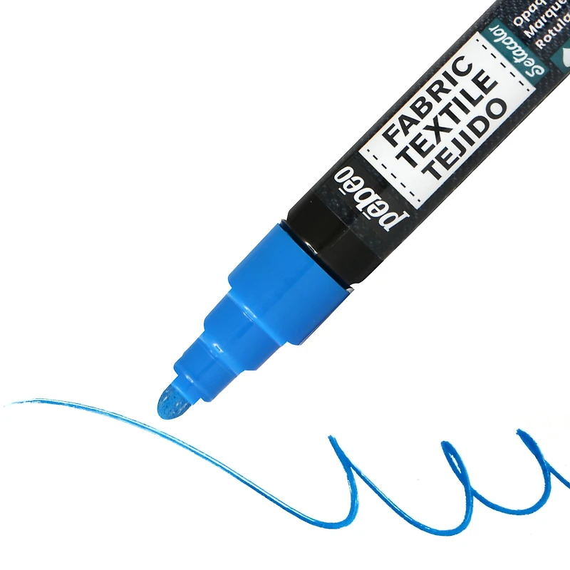 Pébéo 7A Opaque Marker Pack - 6, Assorted