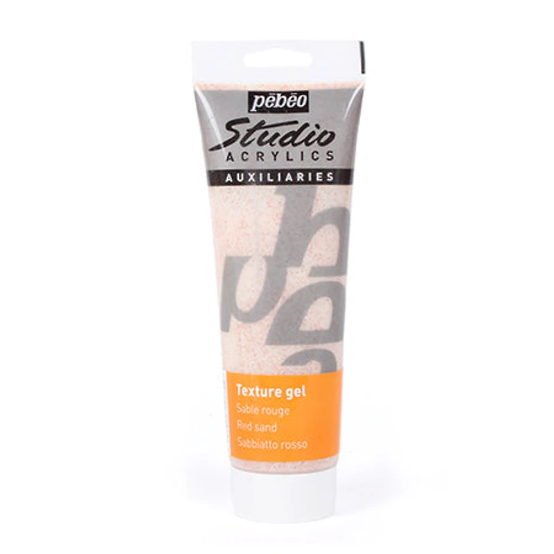 Gel texture sable Pébéo - Noir