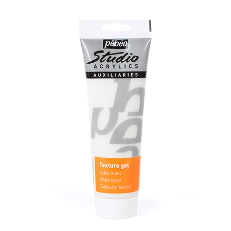 Gel texture sable Pébéo - Noir
