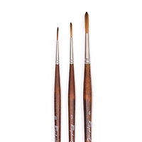 Synthetic Bristle Script Paintbrush