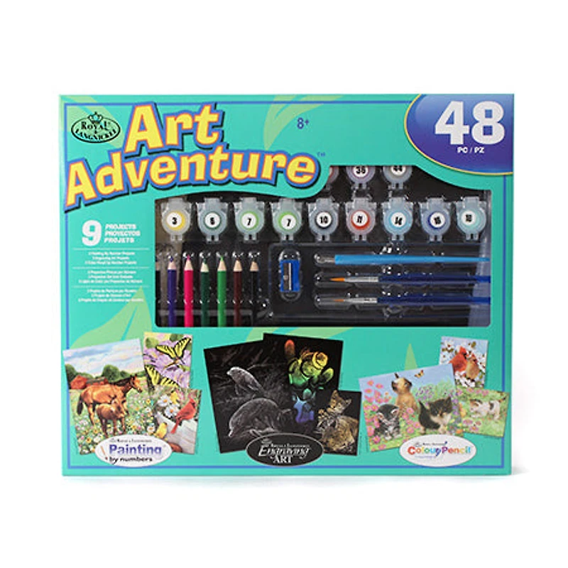 Art Adventure Set — 48 Pieces