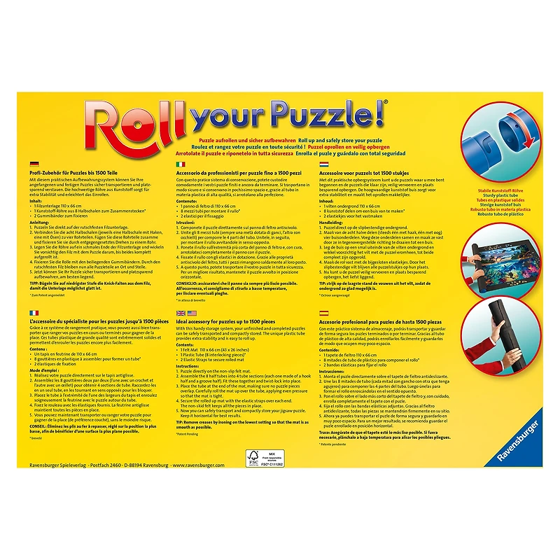 Tapis pour casse-tête de 300 à 1500 mcx