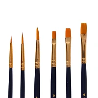 Set of 144 Taklon Paintbrushes