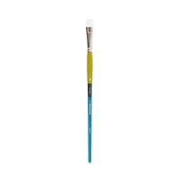 Snap! Paintbrush – Flat, White Synthetic