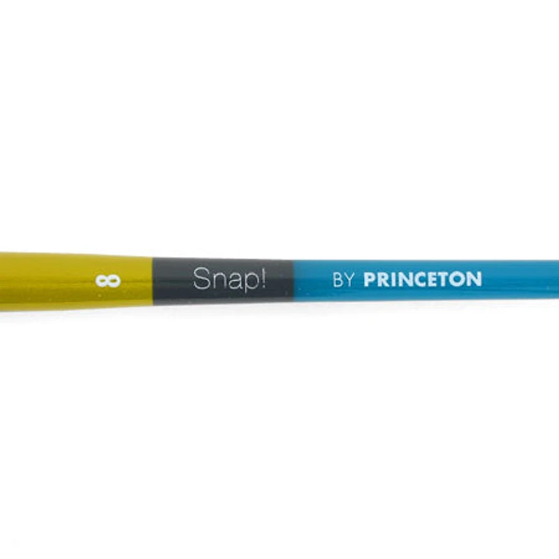 Snap! Paintbrush – Flat, White Synthetic