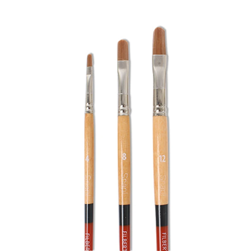 Snap! Paintbrush – Filbert, Synthetic