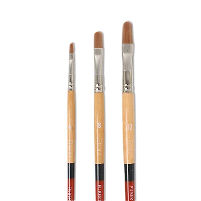 Snap! Paintbrush – Filbert, Synthetic