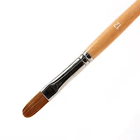 Snap! Paintbrush – Filbert, Synthetic