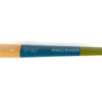 Snap! Paintbrush – Bright, White Synthetic, Long Handle