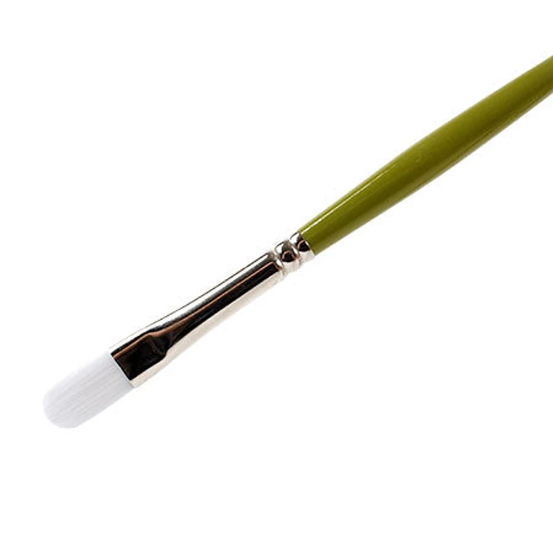 Snap! Paintbrush – Filbert, White Synthetic