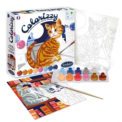 Peinture à numéros Colorizzy - chats