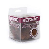 Pompon polyester – Rat musqué brun