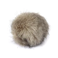 Pompon polyester – Lynx gris