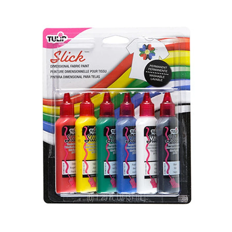 Set of Dimensional Fabric Paints – Glossy
