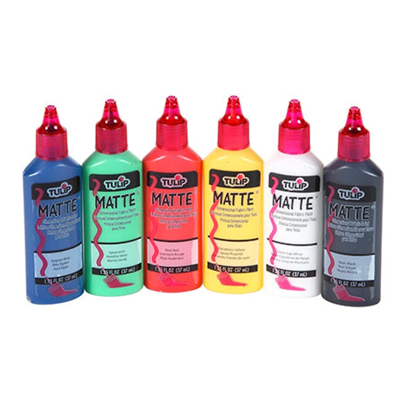 Set of Dimensional Fabric Paints – Matte
