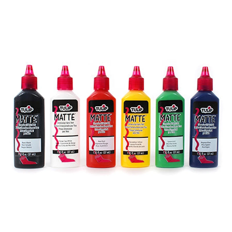 Set of Dimensional Fabric Paints – Matte