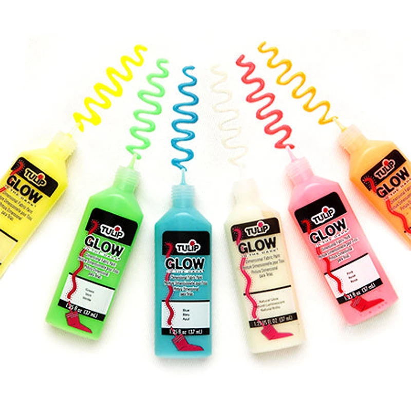 Dimensional Fabric Paints – Glow-in-the-Dark