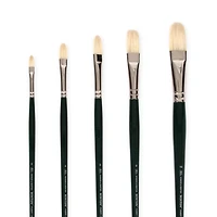 Winton Filbert Hog Hair Paintbrush