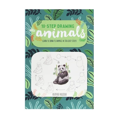 Ten-Step Drawing Animals – English book