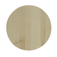 Panneau circulaire en tilleul - 8 po