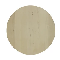 Panneau circulaire en tilleul - 12 po