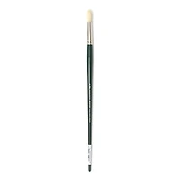 Hog bristles round paintbrush