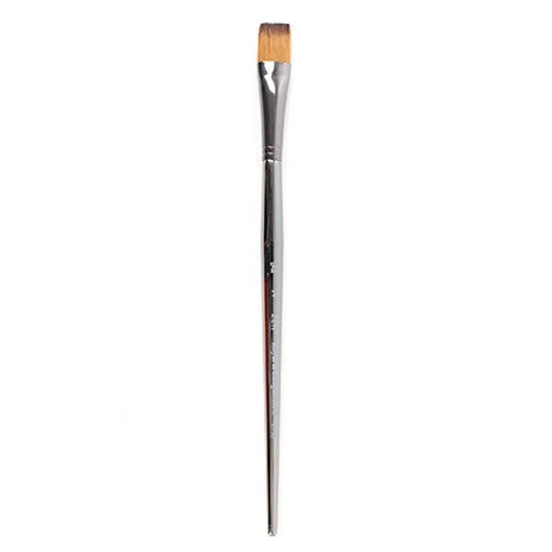 Pinceau estomper plat à manche court