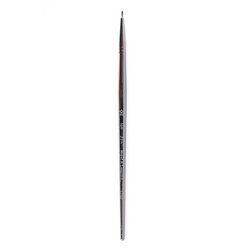 Short handle retouching paintbrush