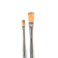 Short handle "wisp" paintbrush