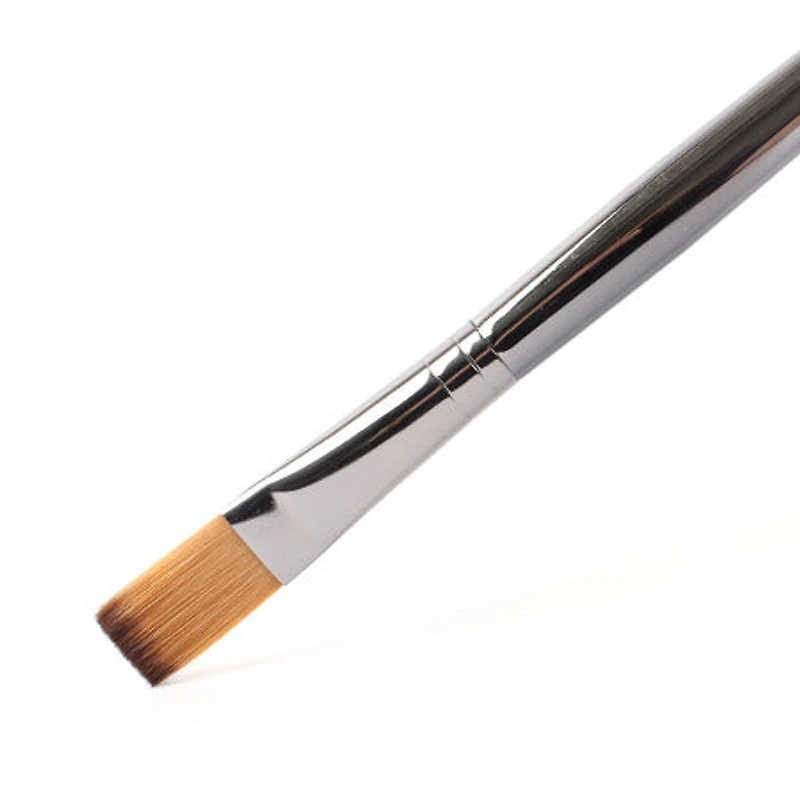 Long handled flat paintbrush