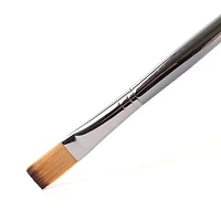 Long handled flat paintbrush