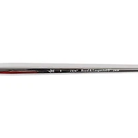 Long handled short flat paintbrush